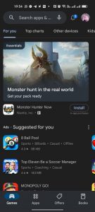 googleplay home