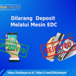 cara deposit melalui EDC