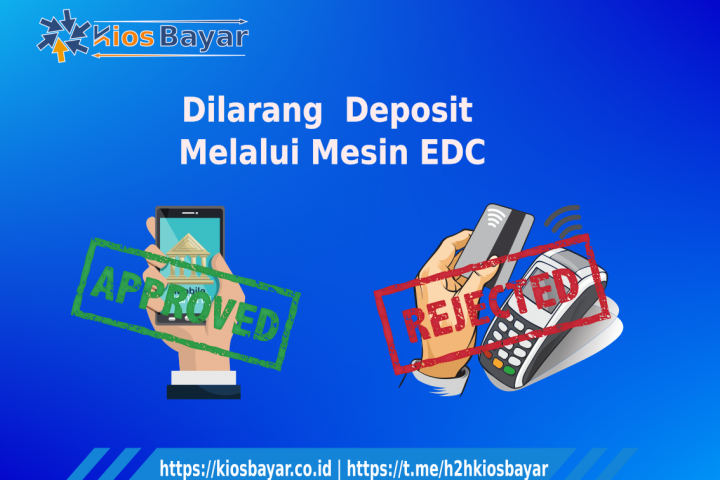 cara deposit melalui EDC